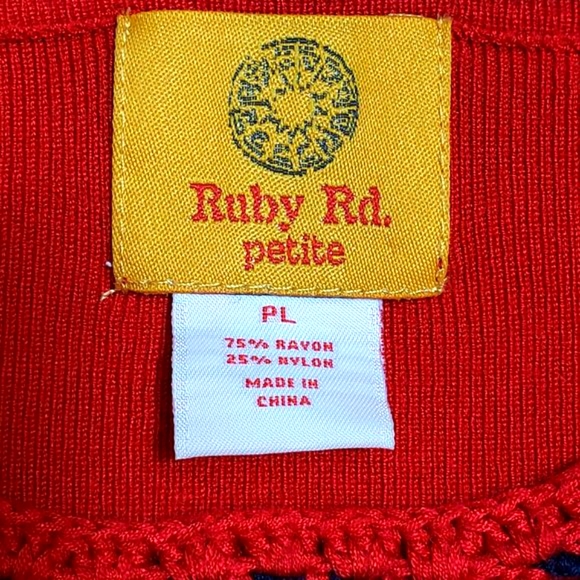 Ruby Rd. Boho Sweater - Picture 6 of 7
